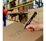 Перманентный маркер STAFF Basic LOGISTIС PM-150с колпачком для вскрытия коробок, черный, 3 мм 152201 10