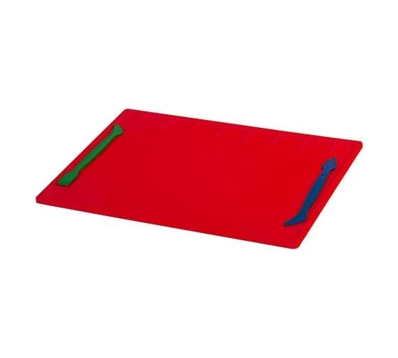 Доска для лепки BRAUBERG Kids с отделениями и 2 стеками, А4, 280x200 мм, ассорти 271144