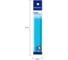 Пластиковая линейка BRAUBERG NEON 15 см, непрозрачная, ассорти 210750 5