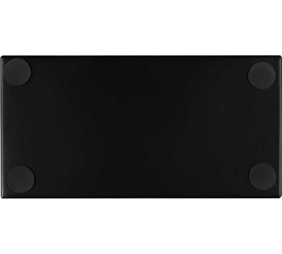 Подставка-органайзер BRAUBERG Germanium 4 секции, 160x80x110 мм, черная, металл 237982