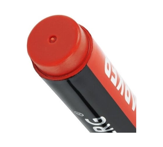 Перманентный маркер BRAUBERG ULTRA MARKER красный, 3.5 мм, с клипом 152205