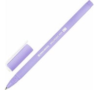 Шариковая ручка BRAUBERG SOFT TOUCH STICK PASTEL синяя, мягкое покрытие, ассорти, узел 0.7 мм 143698