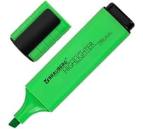 Текстовыделитель BRAUBERG ORIGINAL NEON зеленый, линия 1-5 мм 152212