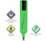 Текстовыделитель BRAUBERG ORIGINAL NEON зеленый, линия 1-5 мм 152212 3
