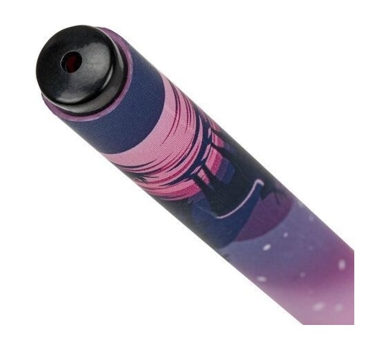 Шариковая ручка BRAUBERG SOFT TOUCH GRIP STARS синяя, мягкое покрытие, узел 0.7 мм 143715