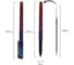 Шариковая ручка BRAUBERG SOFT TOUCH GRIP NEON ZEBRA синяя, мягкое покрытие, узел 0.7 мм 143721 7