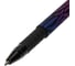 Шариковая ручка BRAUBERG SOFT TOUCH GRIP NEON ZEBRA синяя, мягкое покрытие, узел 0.7 мм 143721 5