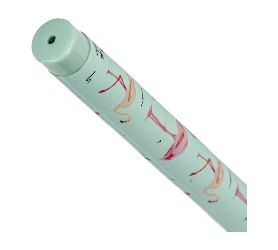 Шариковая ручка BRAUBERG SOFT TOUCH STICK FLAMINGO синяя, мягкое покрытие, узел 0.7 мм 143705