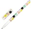 Шариковая ручка SOFT TOUCH GRIP DOTS BRAUBERG, синяя, мягкое покрытие, ассорти, узел 0.7 мм 36 шт 143722 1