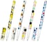 Шариковая ручка SOFT TOUCH GRIP DOTS BRAUBERG, синяя, мягкое покрытие, ассорти, узел 0.7 мм 36 шт 143722 2