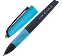 Стираемая гелевая ручка BRAUBERG Repeat с эргономичным гриппом, синяя, узел 0.7 мм, линия письма 0.5 мм 143662