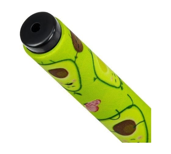 Шариковая ручка BRAUBERG SOFT TOUCH GRIP AVOCADO синяя, мягкое покрытие, узел 0.7 мм 143716