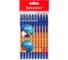 Шариковые ручки BRAUBERG Ultra Orange синие, набор 10 штук, корпус оранжевый, узел 0.7 мм 143571 4