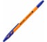 Шариковые ручки BRAUBERG Ultra Orange синие, набор 10 штук, корпус оранжевый, узел 0.7 мм 143571 7