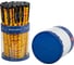 Шариковая ручка SOFT TOUCH GRIP LINES BRAUBERG, синяя, мягкое покрытие, узел 0.7 мм 36 шт 143724 9