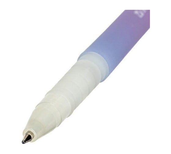 Шариковая ручка BRAUBERG SOFT TOUCH GRIP GRADIENT PASTEL синяя, мягкое покрытие, ассорти, 0.7 мм 143711