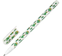Шариковая ручка BRAUBERG SOFT TOUCH STICK CACTUS синяя, мягкое покрытие, узел 0.7 мм 143707