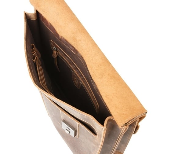 Портфель Klondike Native, коричневый, 40х11х31 см KD1131-03