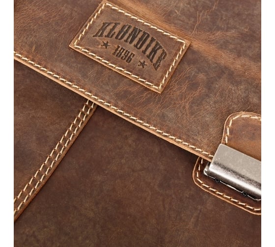Портфель Klondike Native, коричневый, 40х11х31 см KD1131-03