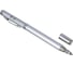 Выдвижная ручка-указка ЕРМАК магнит, 1 LED + лазер, 3xLR41, пластик, металл, 18х3,5см 328-037 1