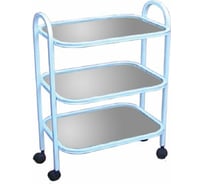 Стол ROMMEL 3-х полочный, с полками из нерж. стали 00009081