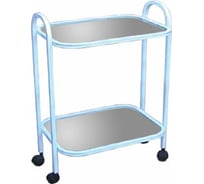 Стол ROMMEL 2-х полочный, с полками из нерж. стали 00009079