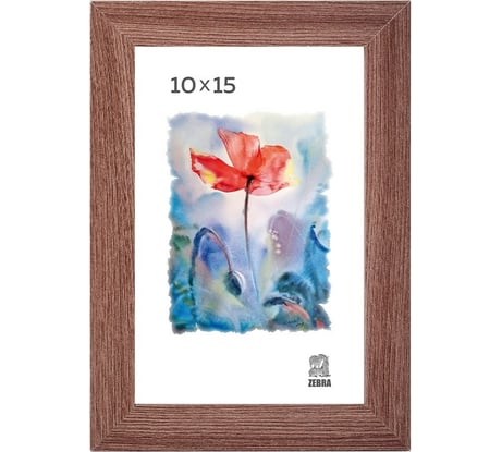 Фоторамка Зебра МДФ PS_МДФ_103_10x15, 10x15 см X7485340