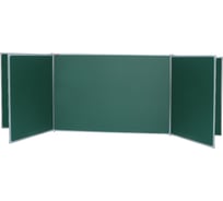 Пятиэлементная магнитно-меловая доска BoardSYS 120x350, в металлическом профиле 30ПЭ1*350М