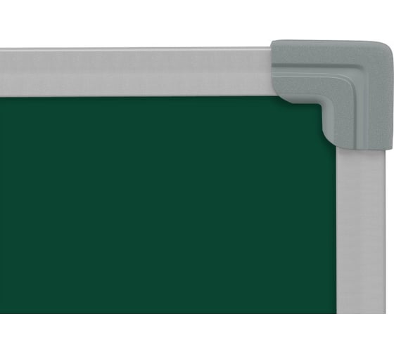 Магнитно-меловая доска BoardSYS Эконом 90x120, серый профиль, серый уголок 10МСС90х120