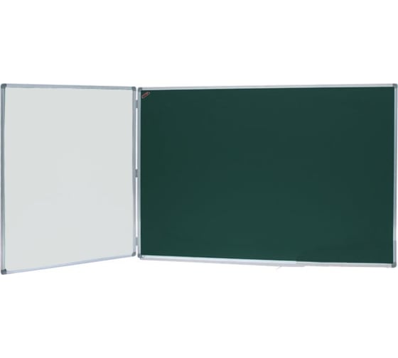 Двухэлементная магнитно-комбинированная доска BoardSYS створка слева, 100x255 30ДЭ-225Кл