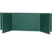 Пятиэлементная магнитно-меловая доска BoardSYS 120x300, в металлическом профиле 30ПЭ1*300М