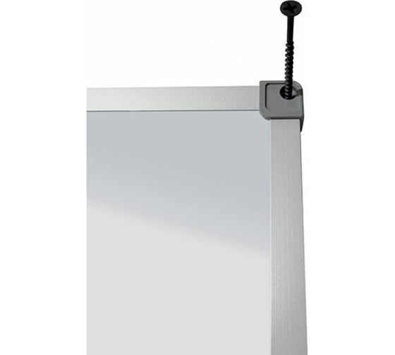 Одноэлементная магнитно-маркерная доска BoardSYS 100x150, металлокерамика, алюминиевый профиль 40Ф_150