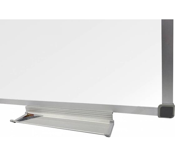 Одноэлементная магнитно-маркерная доска BoardSYS 100x150, металлокерамика, алюминиевый профиль 40Ф_150