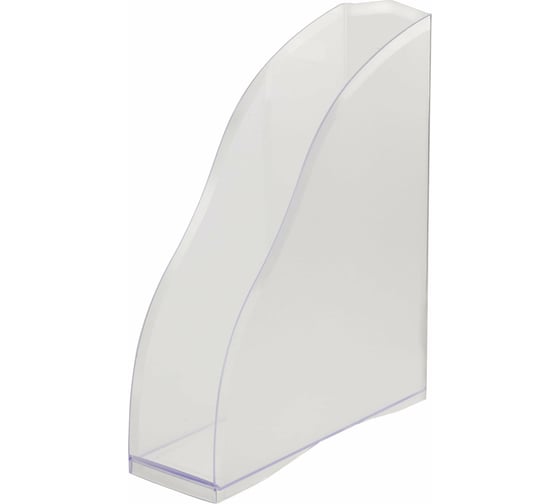 Вертикальный лоток для бумаг BRAUBERG Cosmo 260х85х315 мм, прозрачный 237008 1