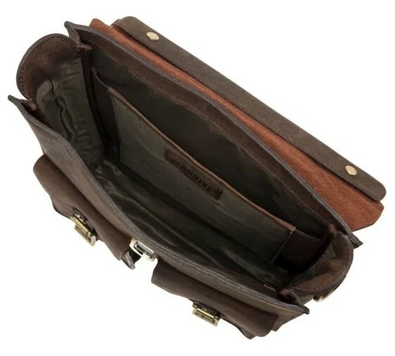 Сумка Klondike Brady, коричневая, 30х35х7 см KD1039-01