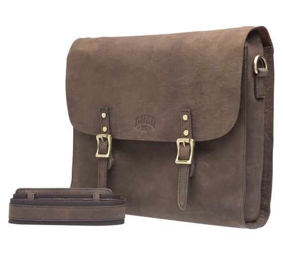 Сумка Klondike Brett, коричневая, 38х33х7 см KD1038-01