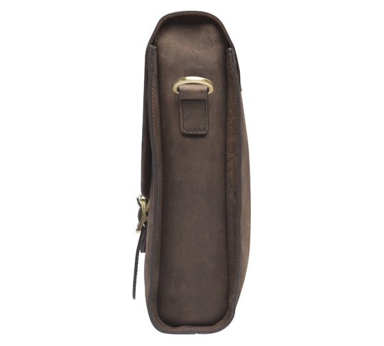 Сумка Klondike Brett, коричневая, 38х33х7 см KD1038-01