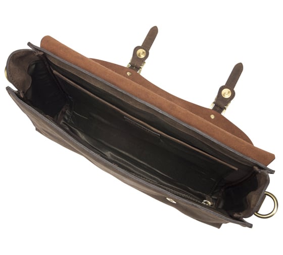 Сумка Klondike Brett, коричневая, 38х33х7 см KD1038-01