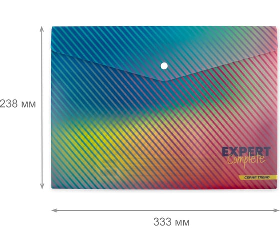 Папка-конверт Expert Complete с кнопкой A4 180 мкм песок 20 шт в упаковке 648688