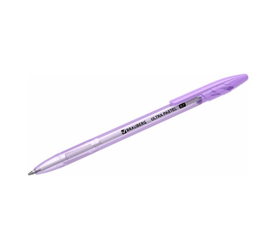 Шариковая ручка BRAUBERG Ultra Pastel синяя, узел 0,7 мм 143568