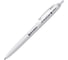 Автоматическая масляная шариковая ручка Sky White BRAUBERG, синяя, клип ассорти, узел 0,7 мм, линия письма 0,35 мм 12 шт 142950 12