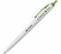 Автоматическая масляная шариковая ручка Sky White BRAUBERG, синяя, клип ассорти, узел 0,7 мм, линия письма 0,35 мм 12 шт 142950 6