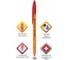 Шариковая ручка Ultra Orange BRAUBERG красная, узел 0,7 мм 50 шт 143564 2