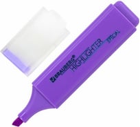 Текстовыделитель BRAUBERG Special фиолетовый, линия 1-5 мм 151907