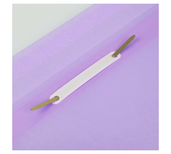 Пластиковый скоросшиватель BRAUBERG Pastel А4, 130/180 мкм, лиловый 270456