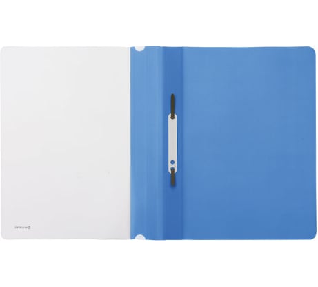 Пластиковый скоросшиватель BRAUBERG А4, 130/180 мкм, ассорти 25 шт 221820