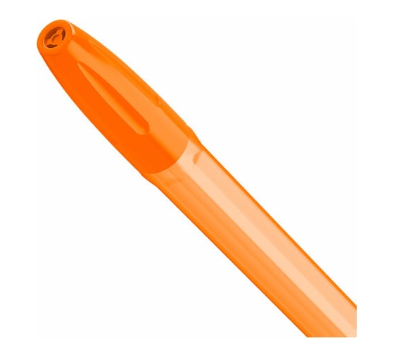 Шариковая ручка BRAUBERG Ultra Neon синяя, узел 0,7 мм 143566