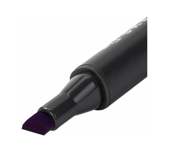Двусторонний маркер для скетчинга BRAUBERG Art Classic 1-6 мм, баклажановый R807 151872