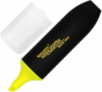 Текстовыделитель BRAUBERG Black Jack желтый, линия 1-5 мм 151894