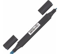 Двусторонний маркер для скетчинга BRAUBERG Art Classic 1-6 мм, серо-голубой 3 BG03 151881